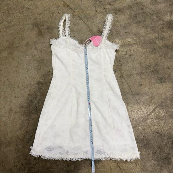 Sugar Thrillz lace pointelle bustier corset dress NWT - Picture 6 of 7